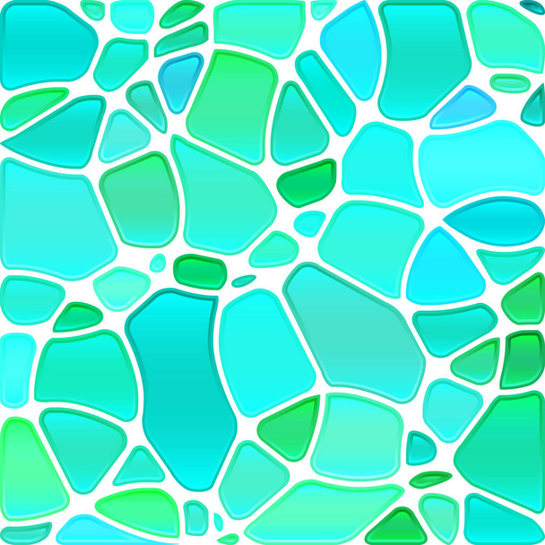 abstract vector stained-glass mosaic background - Vetor, Imagem