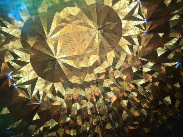 Kaleidoskopický obraz (střelba s reálním kaleidoskopem) - Fotografie, Obrázek