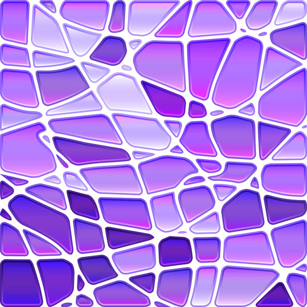 abstract vector stained-glass mosaic background - Vector, imagen