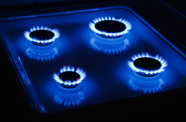 gas-kookplaat - Foto, afbeelding