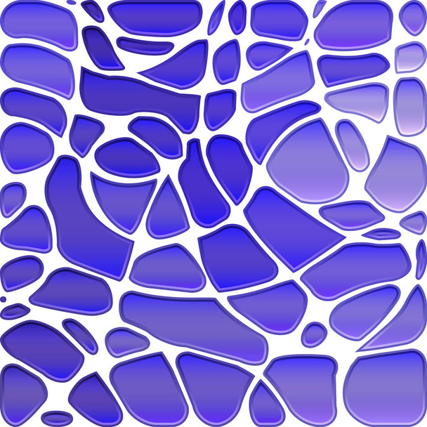 abstract vector stained-glass mosaic background - Vecteur, image