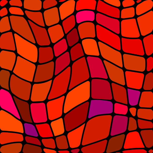 abstract vector stained-glass mosaic background - Vettoriali, immagini