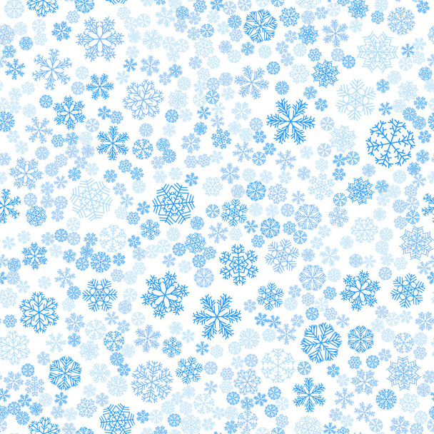 vecteur hiver neige lumière modèle sans couture - Vecteur, image