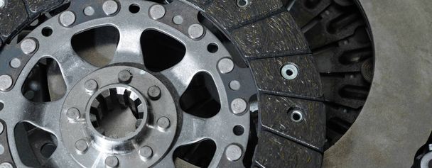 close up of a car wheel disc - Photo, Image