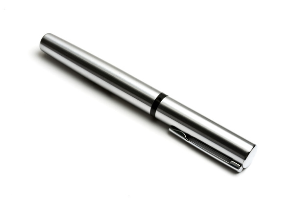 Στυλό με σφαιρίδια που απομονώνεται σε λευκό - Φωτογραφία, εικόνα