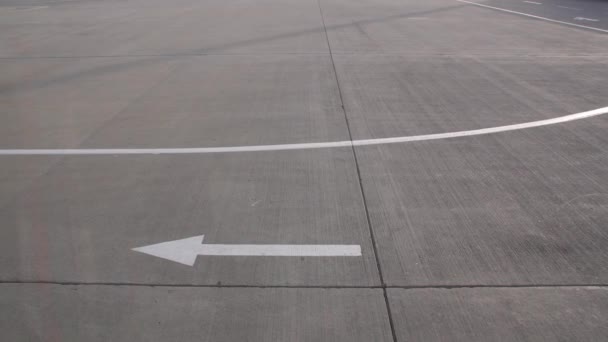 Az Airport RunWay jelölések - Felvétel, videó