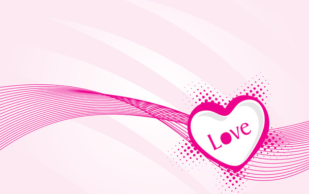 Valentine heart background - Vecteur, image