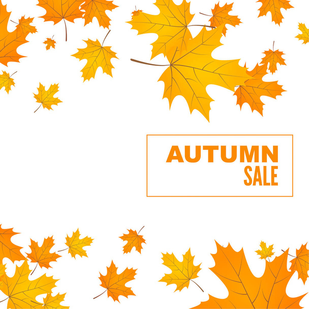 Abstract autumn background - Vector, afbeelding