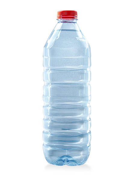 plastic fles water  - Foto, afbeelding