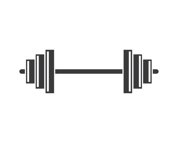 barbell vector  icon illustration - Vector, Image