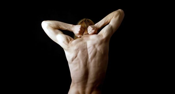 Backside of a man - Foto, Imagem