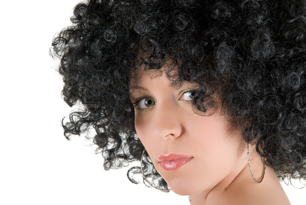 Young frizzy woman - Photo, Image
