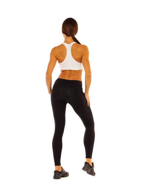 Sport fitness woman back view - Foto, Bild