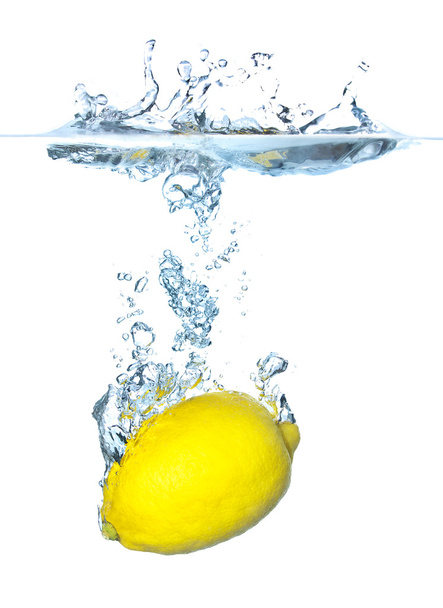 Lemon and splash - Photo, Image