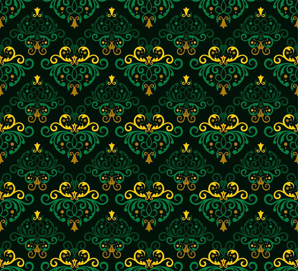 Seamless pattern with geometric ornate ethnic style. Batik pattern of fabric motif. vector design inspiration. creative fabric motif - Вектор, зображення
