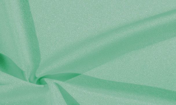 Текстура, фон, шовкова тканина, зелена жіноча шаль Зручно
 - Фото, зображення