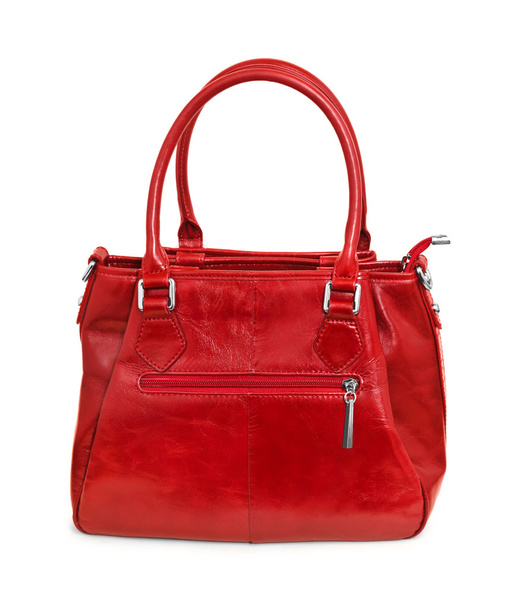 Red handbag - 写真・画像