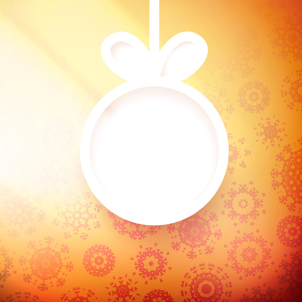 Christmas applique background.+ EPS10 - Vector, afbeelding