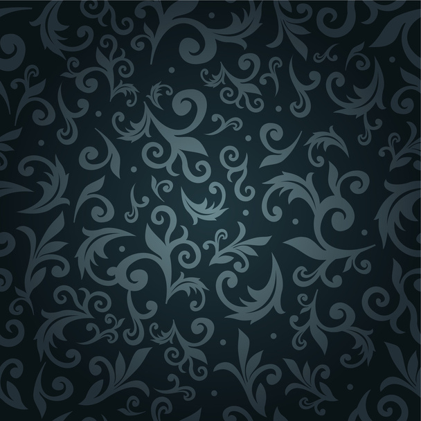 Ornate floral seamless texture - Vector, Image