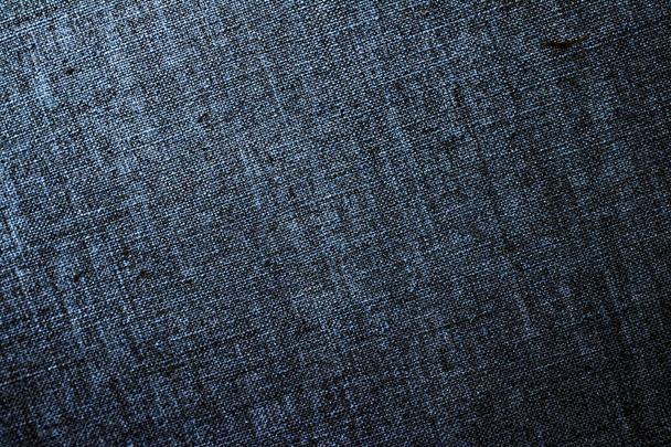 Tessuto decorativo lino jeans blu sfondo strutturato per inter
 - Foto, immagini