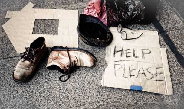 Household goods of the homeless - Photo, Image