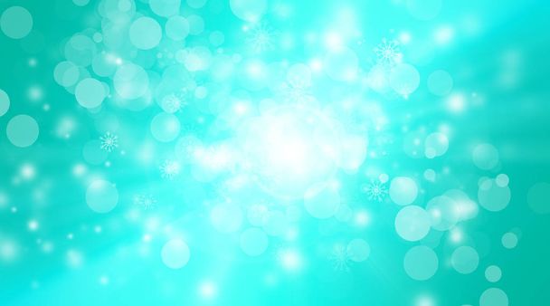 abstract christmas background with snowflakes - Foto, afbeelding