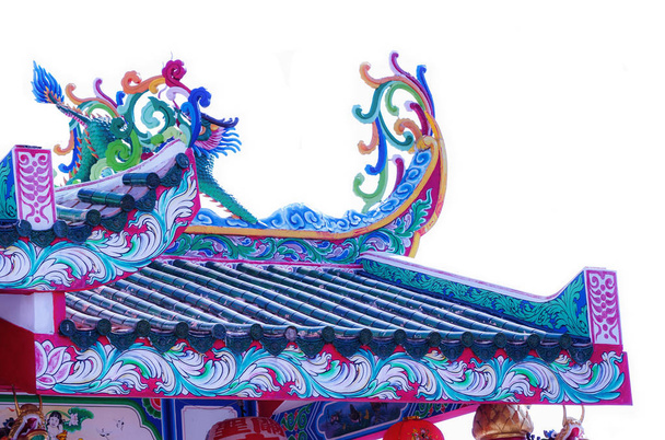 tetto del tempio cinese
  - Foto, immagini