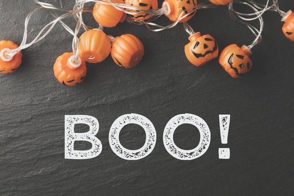 Halloween festive pumpkin background - Foto, Imagem