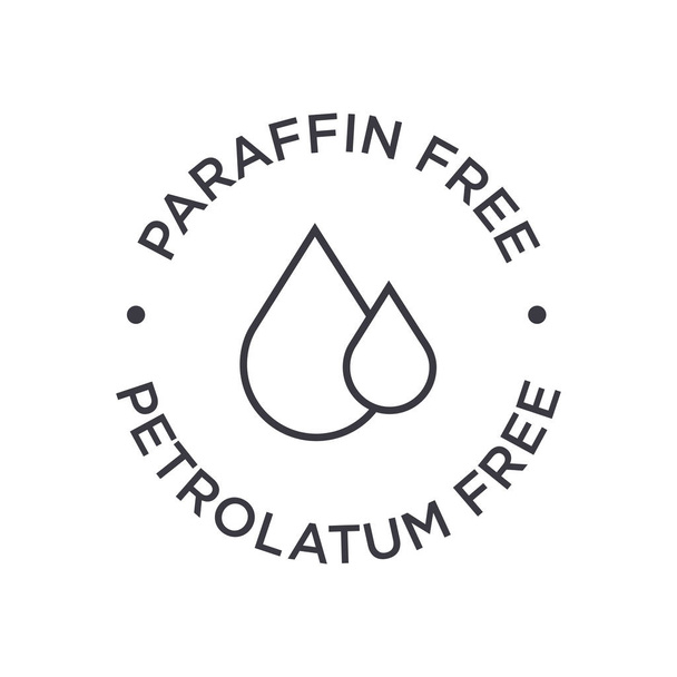 Paraffine petrolatum gratis pictogram - Vector, afbeelding