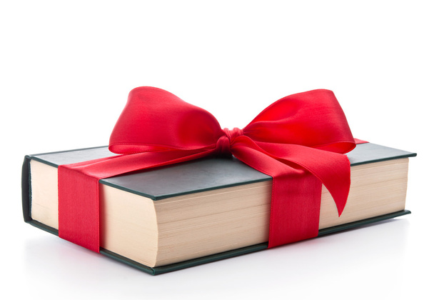 Gift wrapped book - Photo, Image
