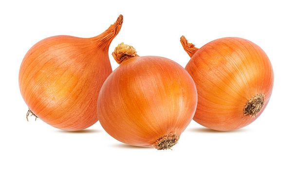 Onions isolated on white background - Photo, Image