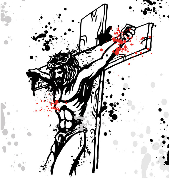 Jesus background - Vector, Image