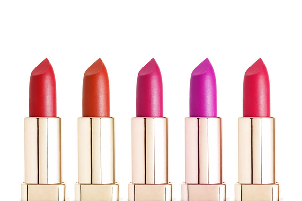 lipstick colors on white - Фото, изображение