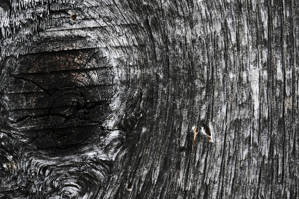 Knoten auf einer alten Holzoberfläche. Holzstruktur. der Hintergrund. - Foto, Bild