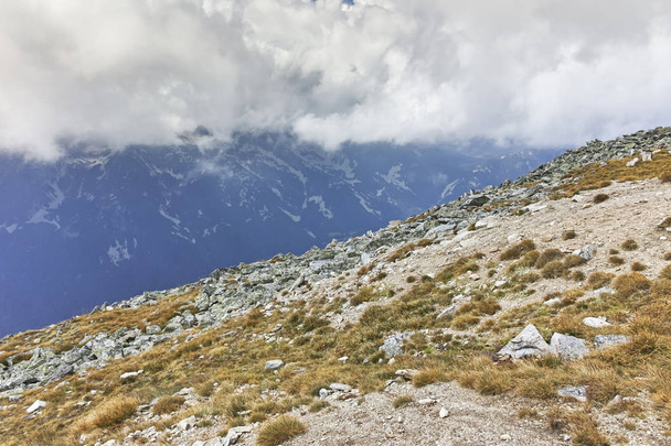 Панорамний вид з вершини Мусала, Рила гора, Болгарія - Фото, зображення