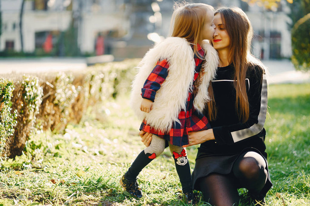 mother with daughter - 写真・画像