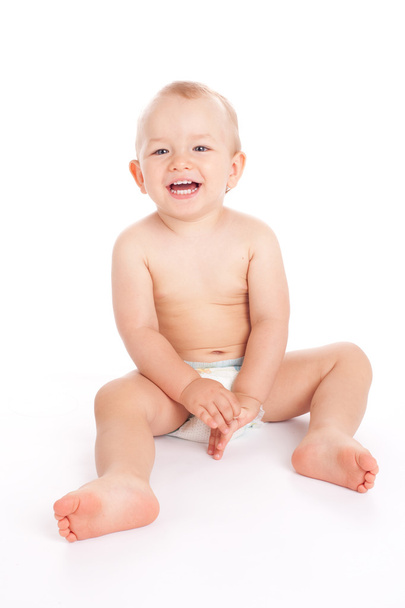 Portrait of happy little baby boy - Фото, зображення
