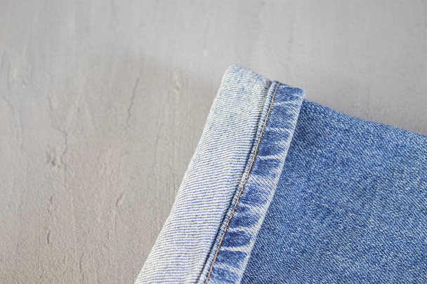 Dettaglio jeans, texture in denim sfondo, fashion design
 - Foto, immagini