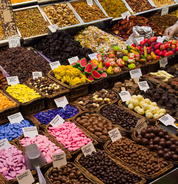 chocolade en snoepgoed - Foto, afbeelding