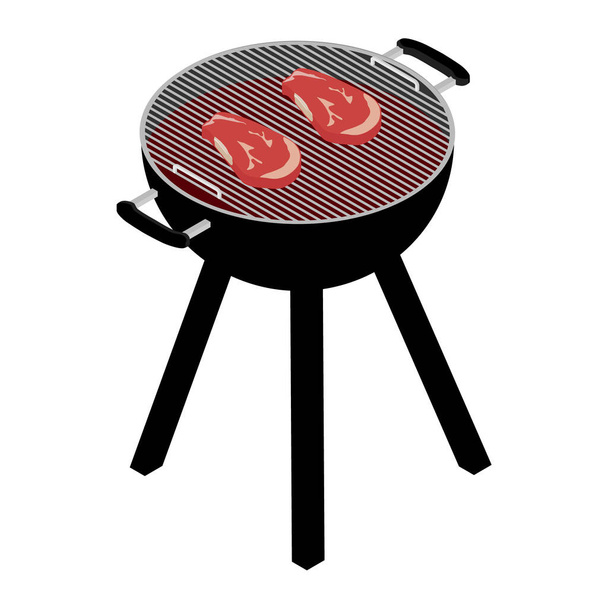 Barbecue grill set Meat restaurant - Foto, Imagen
