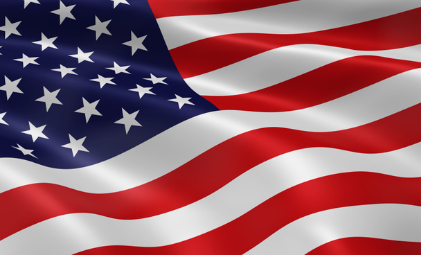 Amerikai zászló - Fotó, kép