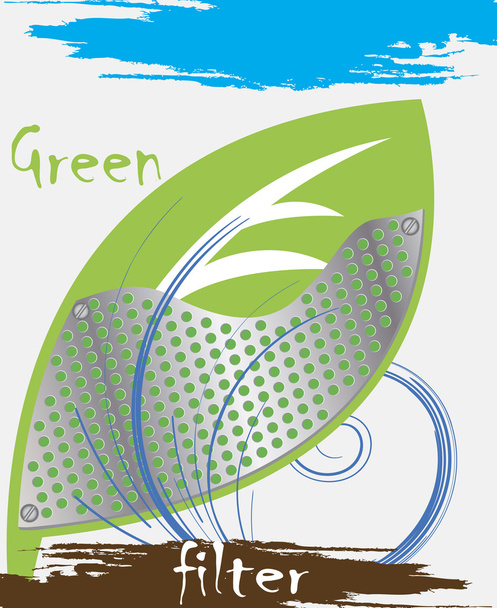 Filtre vert
 - Vecteur, image