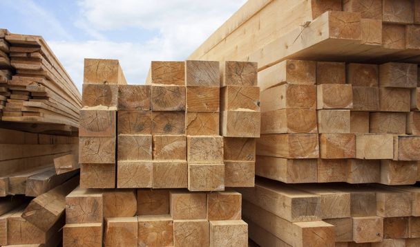 木材倉庫だ積層木板・木材｜outdo - 写真・画像