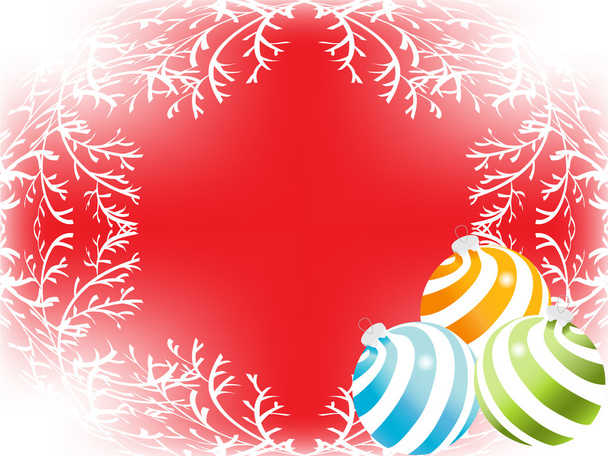 Christmas_sphere - Vector, afbeelding
