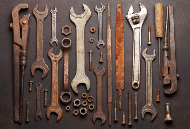 Oldtimer-Werkzeuge - Foto, Bild