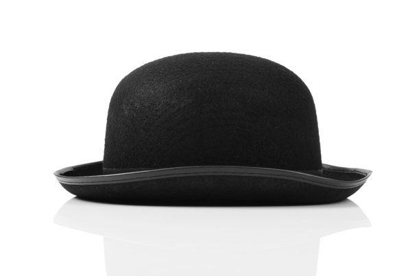 Siyah tophat ( şapka ) - Fotoğraf, Görsel