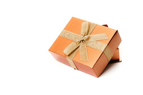 Gift box with open lid on white background - Fotografie, Obrázek