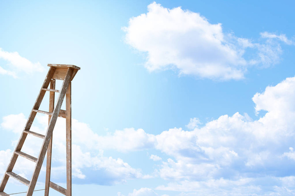 Ladder and sky - Photo, Image