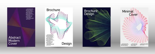 Set di modelli di design copertina  - Vettoriali, immagini