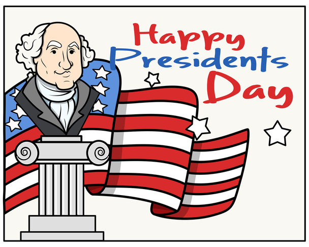 大統領の日の背景 - ベクター画像